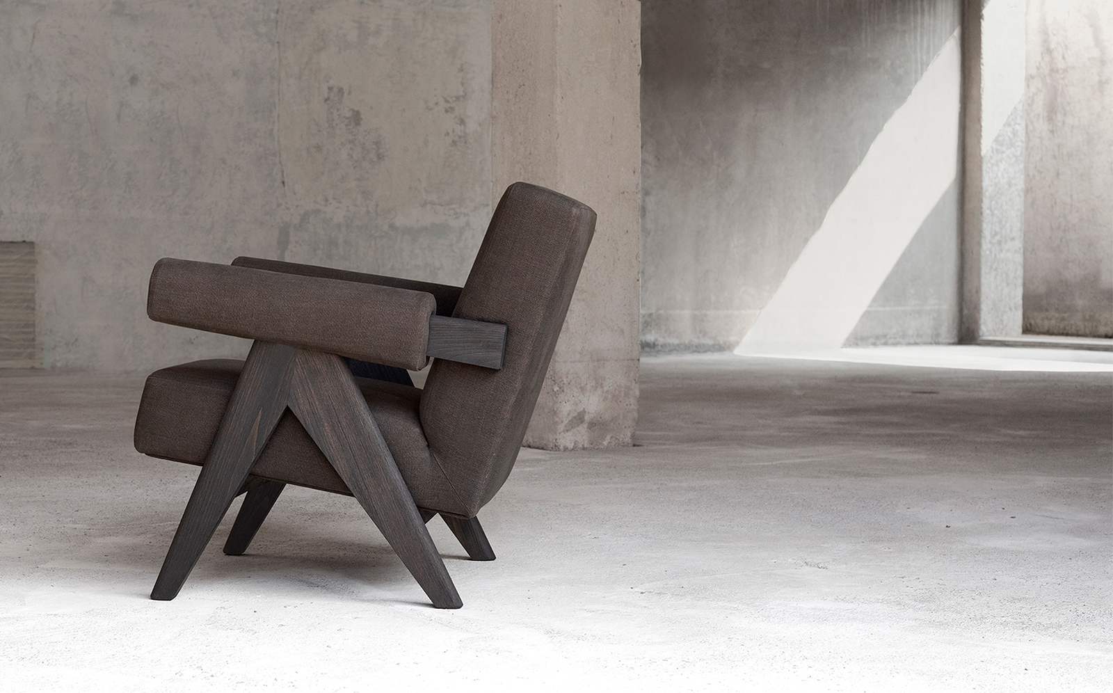 Upholstered Easy Armchair