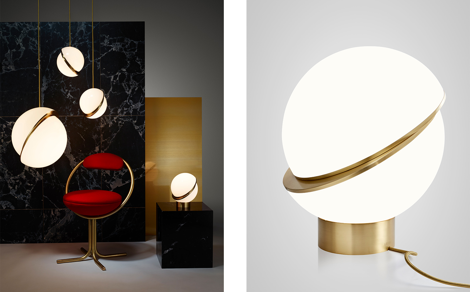 Crescent Table Lamp